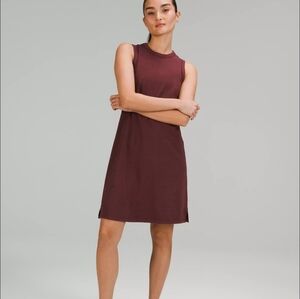Lululemon Classic-Fit Cotton Blend Dress